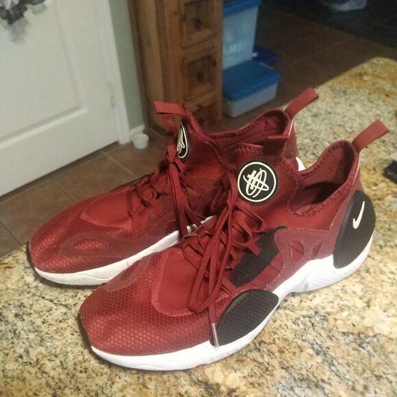 Nike Huarache E.D.G.E. TXT Team Red/White/Black Men's Size 11 AIR AO1697 - Picture 4 of 12